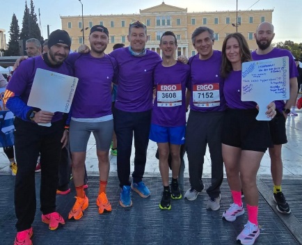 The IASO Running Team at the 13th Athens Half Marathon!