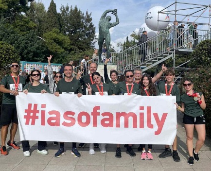 The IASO Running Team at the 42nd Athens Authentic Marathon!