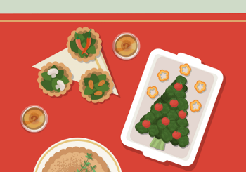 Συμβουλές για έλεγχο του σωματικού βάρους και συναισθηματική υγεία στο γιορτινό τραπέζι κατά τη διάρκεια της καραντίνας