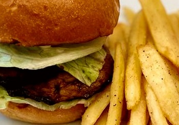 Vegan Burger Μανιταριού Vegan Burger Μανιταριού