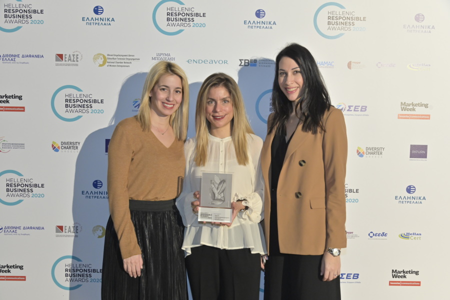 26/02/2020 - Όμιλος ΙΑΣΩ: Silver βραβείο στα Hellenic Responsible Business Awards 2020