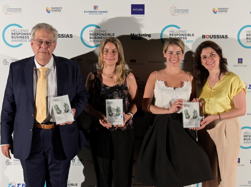 05/07/2021 - Ο Όμιλος ΙΑΣΩ απέσπασε τρία βραβεία στα Hellenic Responsible Business Awards 2021
