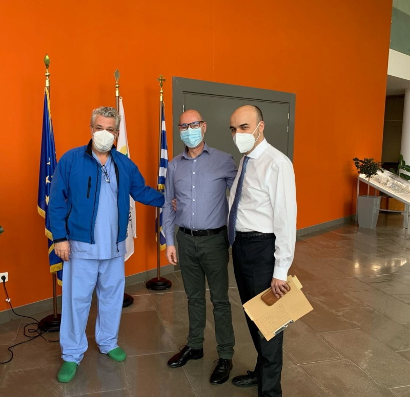 29/11/2021 - ΙΑΣΩ Θεσσαλίας: Στην Ά Χειρουργική Κλινική, για πρώτη φορά στην Ελλάδα ο νέος προσομοιωτής μικτής πραγματικότητας της Karl Storz