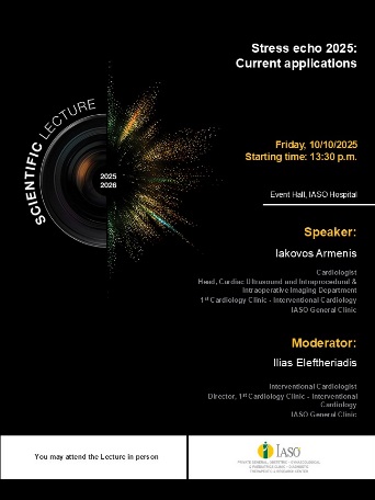 IASO General Clinic: SCIENTIFIC LECTURE