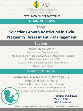 IASO Fetal Medicine Department Training Class IASO Fetal Medicine Department Training Class