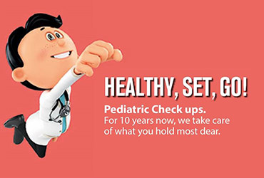 IASO Children’s Hospital: HEALTHY, SET, GO! – Pediatric check-ups. For 10 years now, we take care of what you hold most dear!