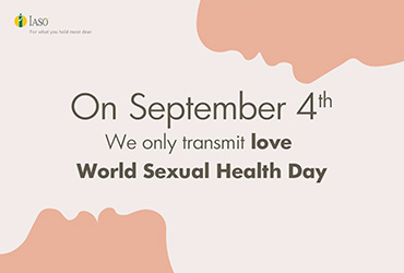 IASO: World Sexual Health Day We only transmit love by having the necessary medical examinations at IASO in particularly preferential prices