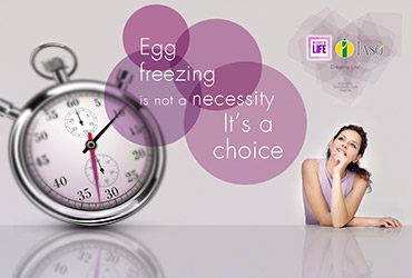 Institute of Life-IASO: Information campaign on egg freezing