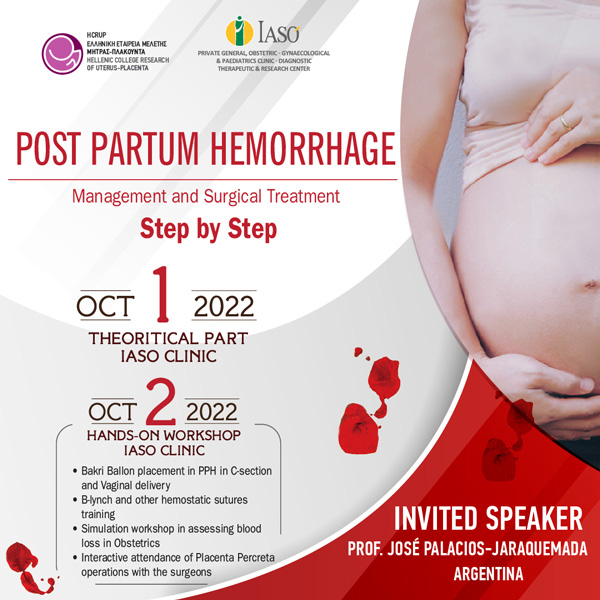 IASO: Conference about Obstetric Hemorrhage and the Placenta Accreta Spectrum