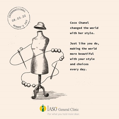 Women’s Day at IASO: We are celebrating and offering 50 full body health Check Ups Women’s Day at IASO: We are celebrating and offering 50 full body health Check Ups