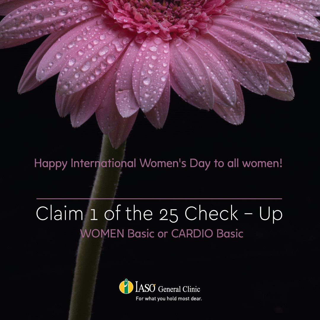 IASO General Clinic: Contest on Instagram with 25 checkups as a gift for International Women’s Day