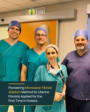 IASO: Pioneering Microwave Fibroid Ablation Method for Uterine Fibroids Applied for the First Time in Greece