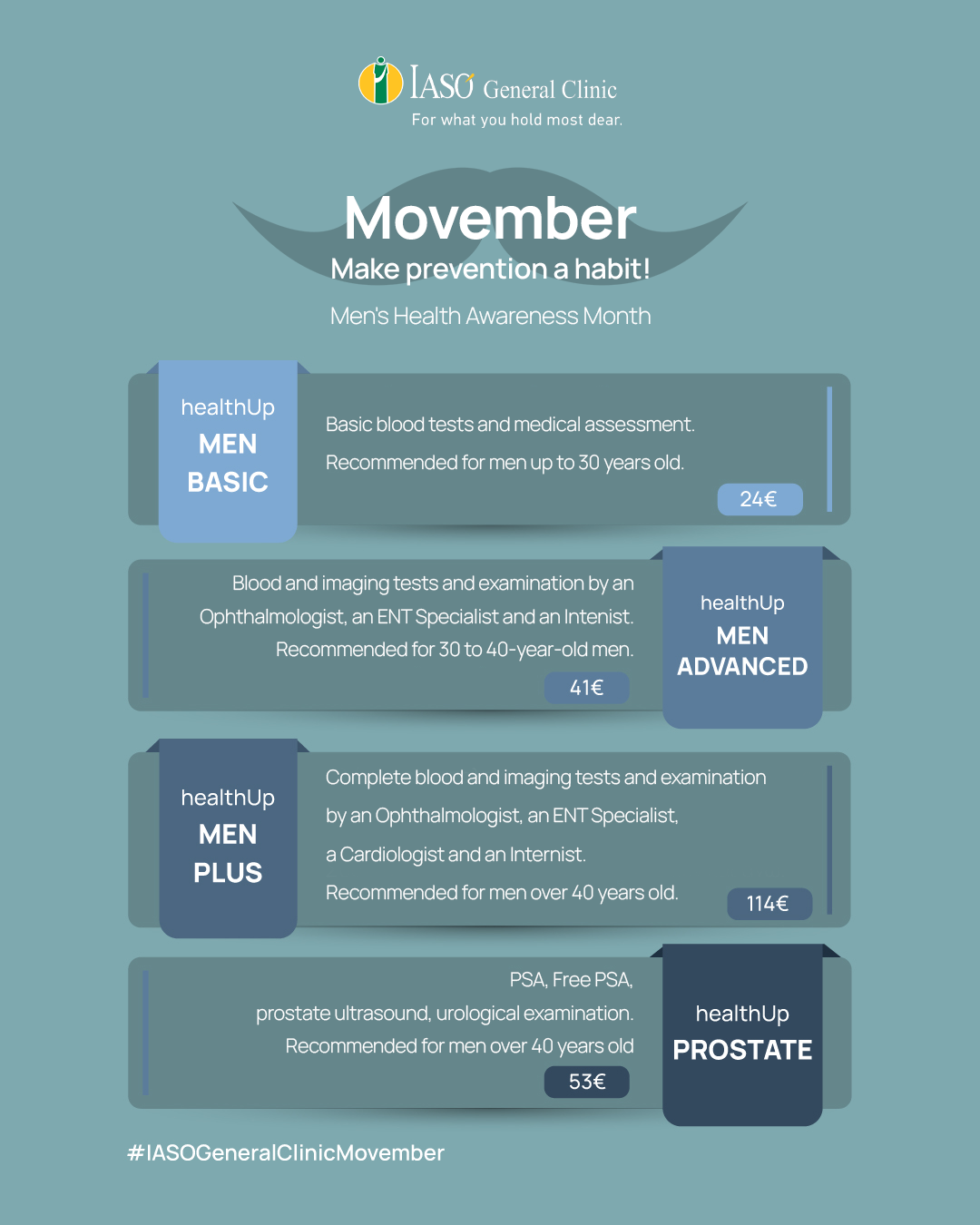 IASO General Clinic: Make prevention a habit!