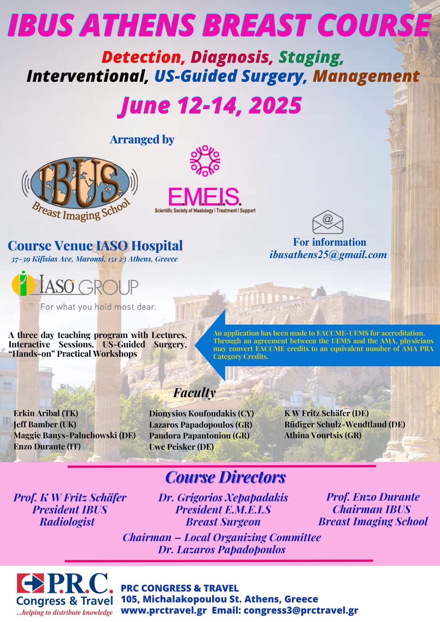 IASO: IBUS Multimodality Breast Imaging and Image-guided Interventions Course