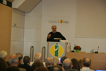 Scientific lecture by Mr. Ch. Yannaras, Professor of Philosophy