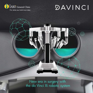IASO General Clinic: New era in surgery with the da Vinci Xi Robotic System for millimeter-accuracy procedures IASO General Clinic: New era in surgery with the da Vinci Xi Robotic System for millimeter-accuracy procedures
