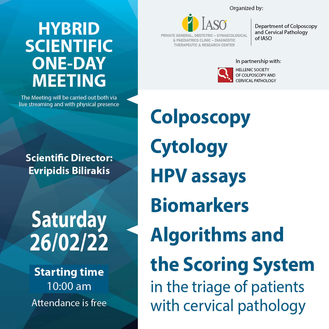IASO Hybrid Scientific Conference by the Colposcopy and Cervical