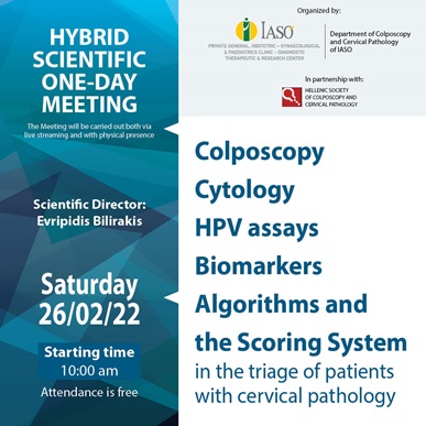 IASO: Hybrid Scientific Conference by the Colposcopy and Cervical Pathology Department