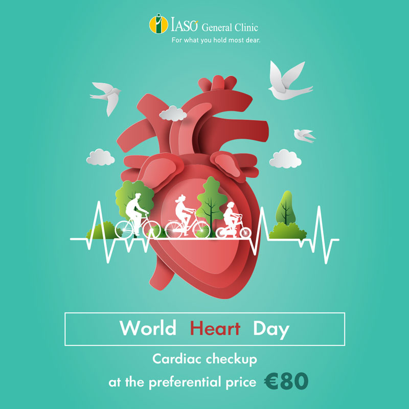 IASO General Clinic: Listen to your heart and offer it the necessary cardiac checkup, at an exclusive price!