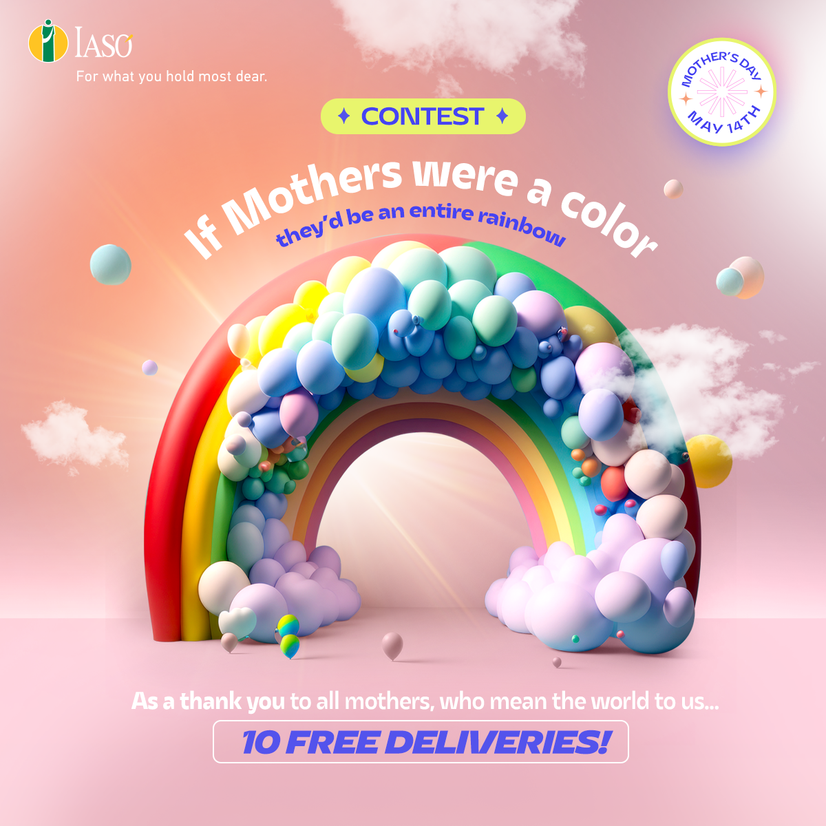 IASO: 10 Free-of-Charge Deliveries from the leading Maternity & Gynecology Clinic in EuropeMajor Facebook and Instagram contest, as…. “Mothers mean the world to us!”
