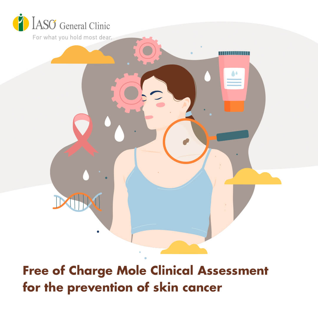 IASO General Clinic: Free of Charge Mole Clinical Assessment for the prevention of skin cancer
