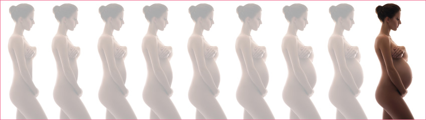 μέγεθος κοιλιάς εγκύου στον 9ο μηνα εγκυμοσύνης