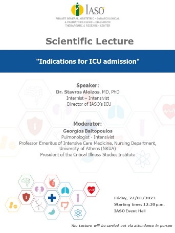 IASO General Clinic’s SCIENTIFIC LECTURE IASO General Clinic’s SCIENTIFIC LECTURE
