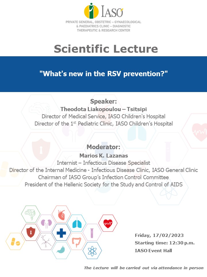 IASO Children’s Hospital - SCIENTIFIC LECTURE IASO Children’s Hospital - SCIENTIFIC LECTURE