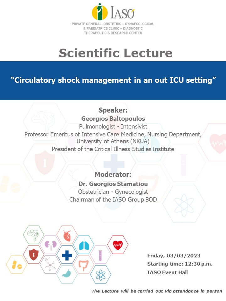 IASO General Clinic’s SCIENTIFIC LECTURE IASO General Clinic’s SCIENTIFIC LECTURE