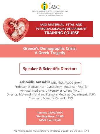 Training Course, IASO Maternal - Fetal and Perinatal Medicine Department