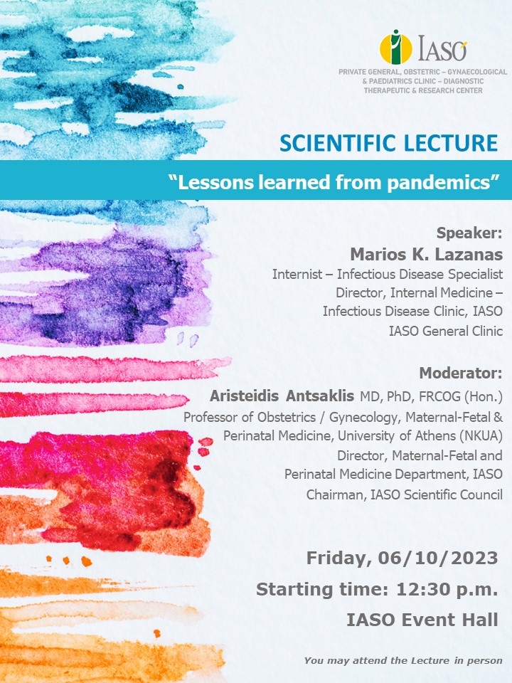 SCIENTIFIC LECTURE – IASO General Clinic SCIENTIFIC LECTURE – IASO General Clinic