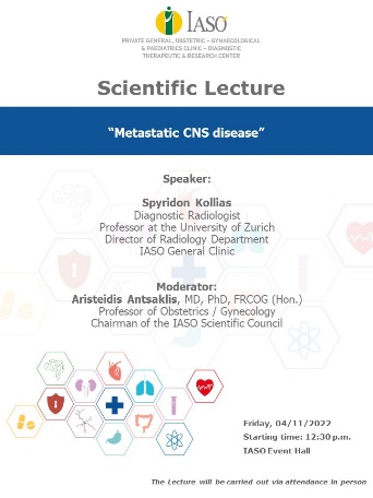 IASO GENERAL CLINIC’S SCIENTIFIC LECTURE IASO GENERAL CLINIC’S SCIENTIFIC LECTURE