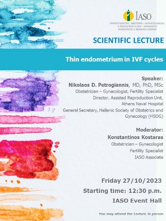 IASO SCIENTIFIC LECTURE IASO SCIENTIFIC LECTURE