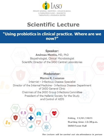 IASO General Clinic’s SCIENTIFIC LECTURE IASO General Clinic’s SCIENTIFIC LECTURE