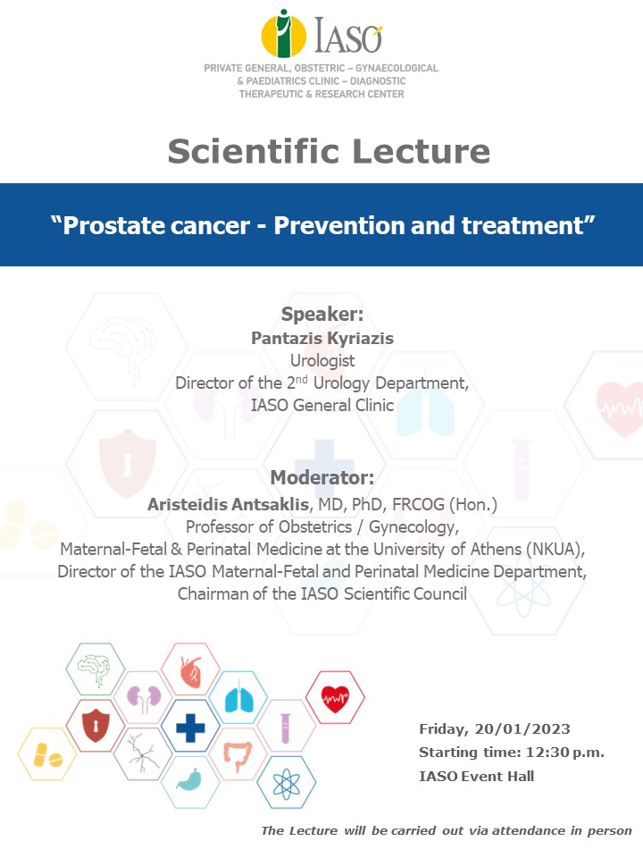 IASO General Clinic’s SCIENTIFIC LECTURE IASO General Clinic’s SCIENTIFIC LECTURE