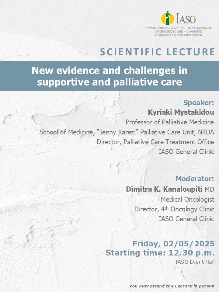 IASO General Clinic - SCIENTIFIC LECTURE IASO General Clinic - SCIENTIFIC LECTURE