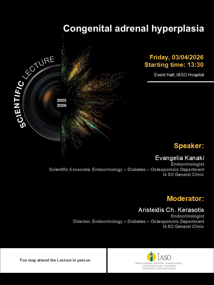 IASO General Clinic: SCIENTIFIC LECTURE