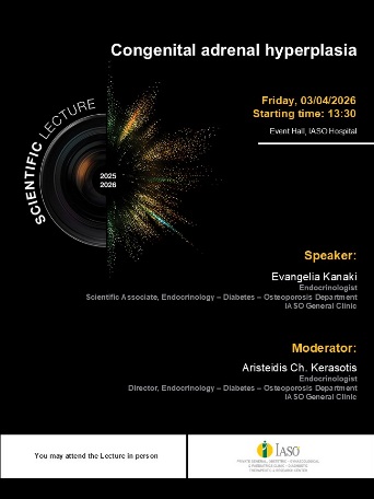 IASO General Clinic: SCIENTIFIC LECTURE