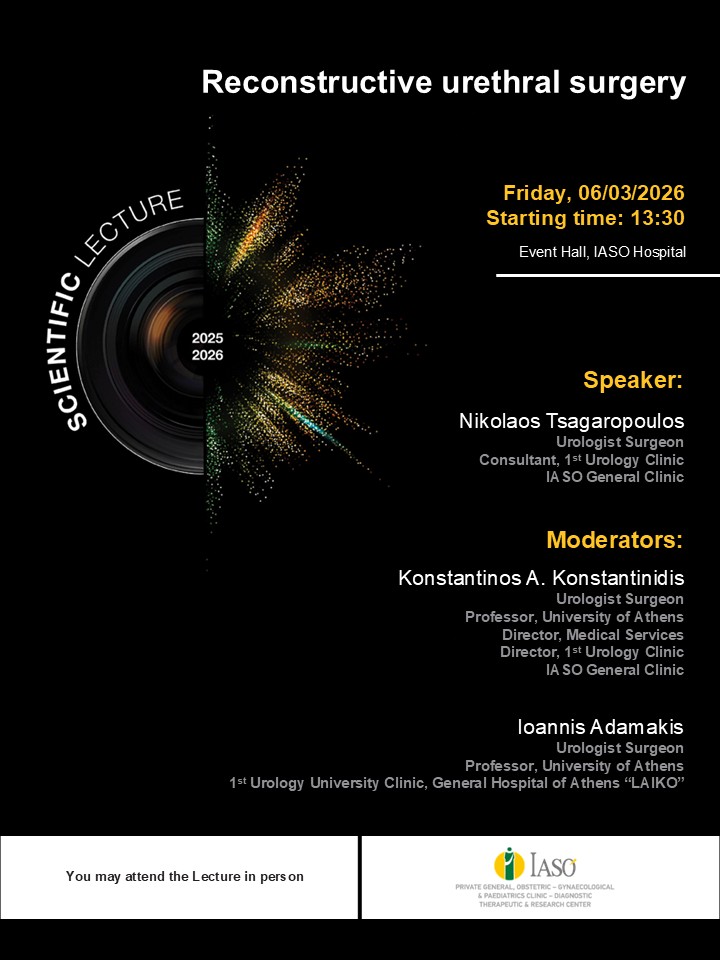 IASO General Clinic: SCIENTIFIC LECTURE