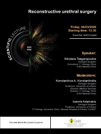 IASO General Clinic: SCIENTIFIC LECTURE