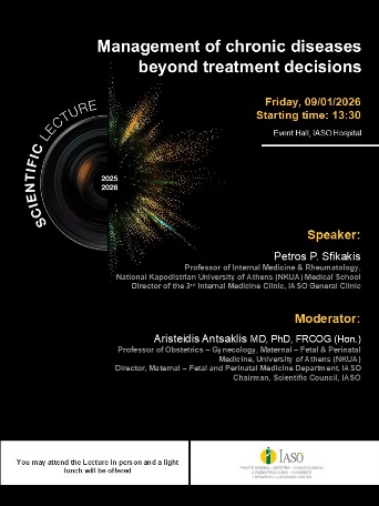 IASO General Clinic: SCIENTIFIC LECTURE