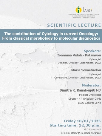 IASO - SCIENTIFIC LECTURE