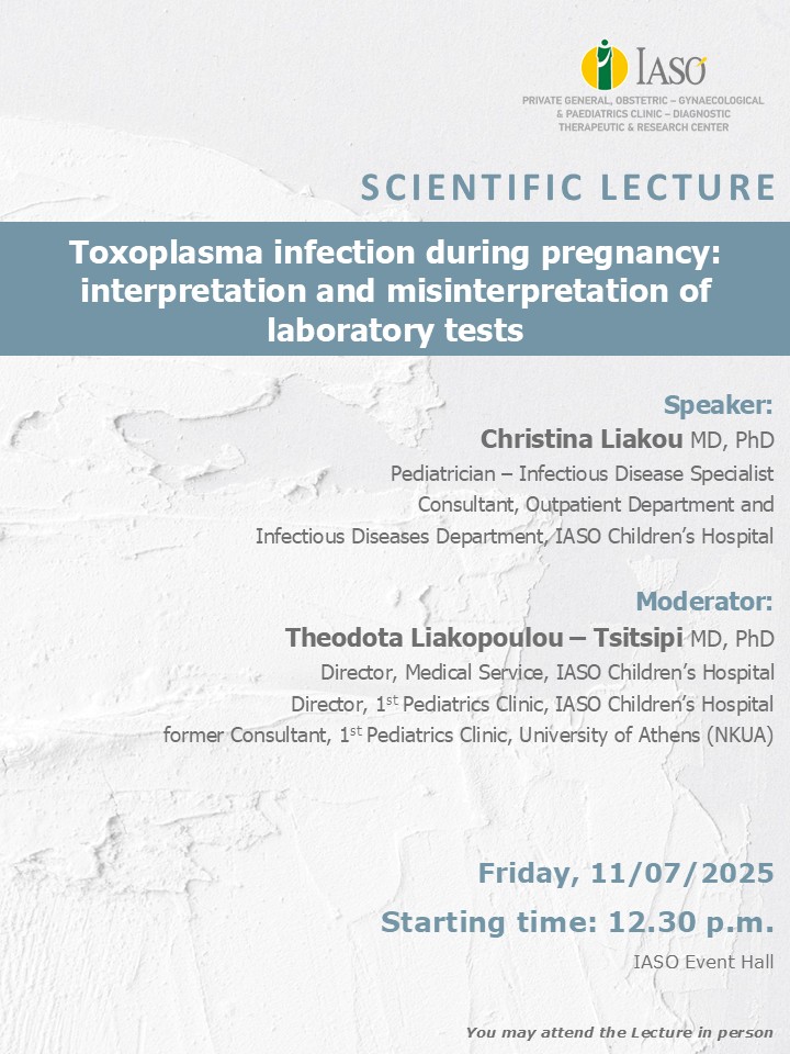 IASO Children’s Hospital - SCIENTIFIC LECTURE IASO Children’s Hospital - SCIENTIFIC LECTURE