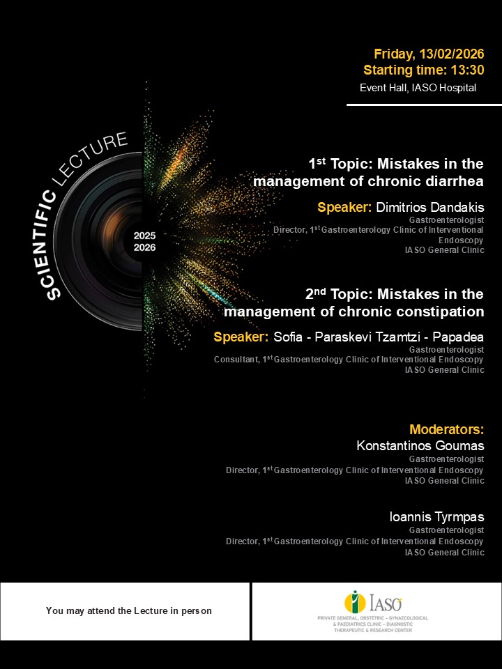 IASO General Clinic: SCIENTIFIC LECTURE