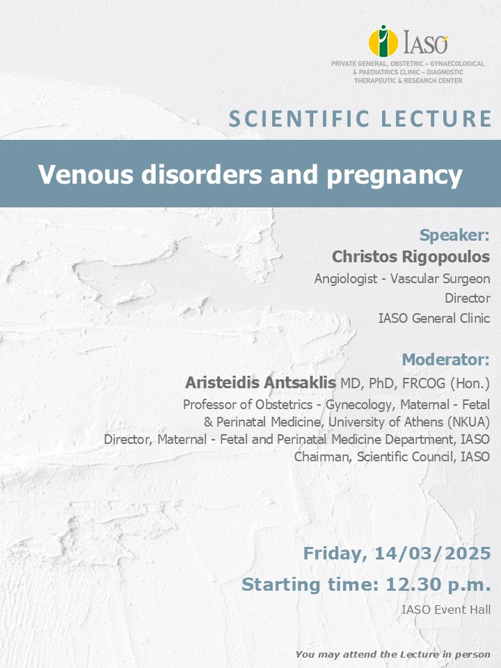 IASO General Clinic - SCIENTIFIC LECTURE IASO General Clinic - SCIENTIFIC LECTURE