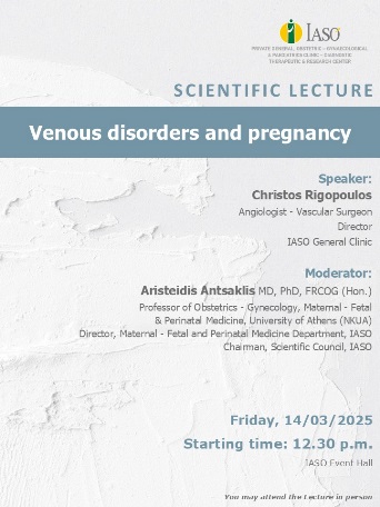 IASO General Clinic - SCIENTIFIC LECTURE IASO General Clinic - SCIENTIFIC LECTURE