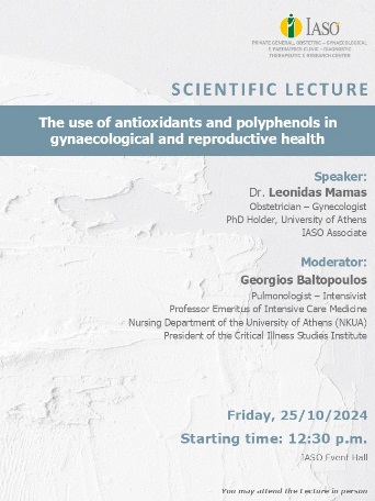 IASO - SCIENTIFIC LECTURE IASO - SCIENTIFIC LECTURE