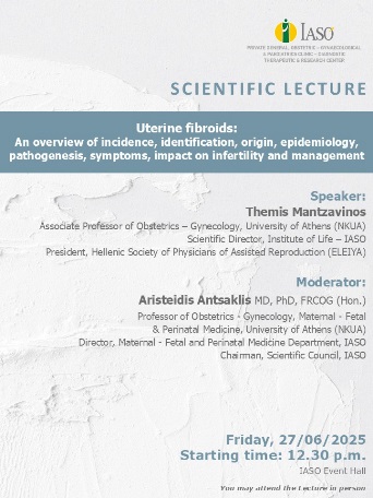 IASO - SCIENTIFIC LECTURE IASO - SCIENTIFIC LECTURE