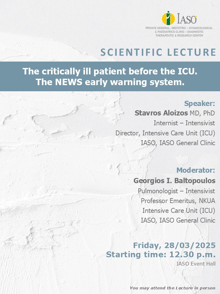 IASO General Clinic - SCIENTIFIC LECTURE IASO General Clinic - SCIENTIFIC LECTURE