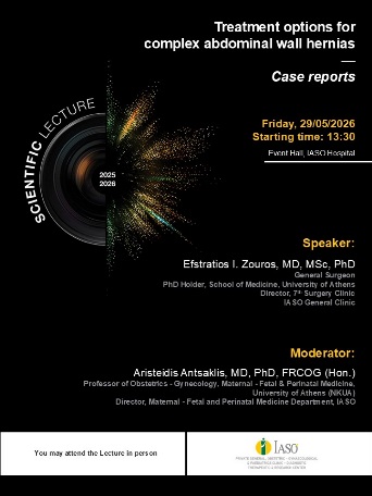 IASO General Clinic: SCIENTIFIC LECTURE